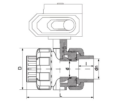 氣動、電動球閥（Q661F-10S、Q961F-10S)(圖2)